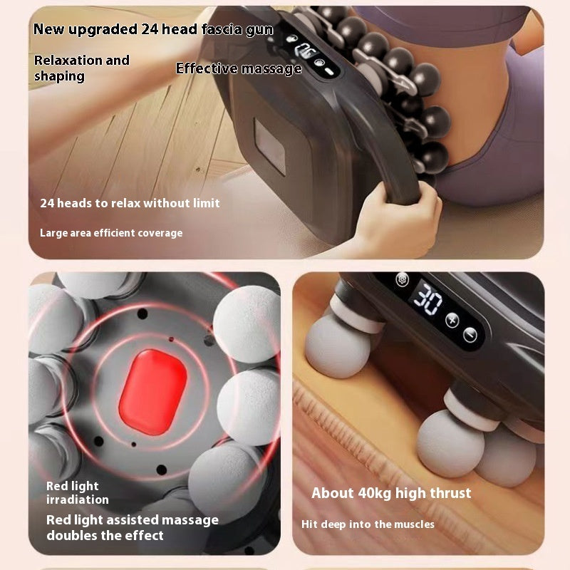 CoreEase™ Massage Gun 24 Head Muscle Relaxation Massage Instrument