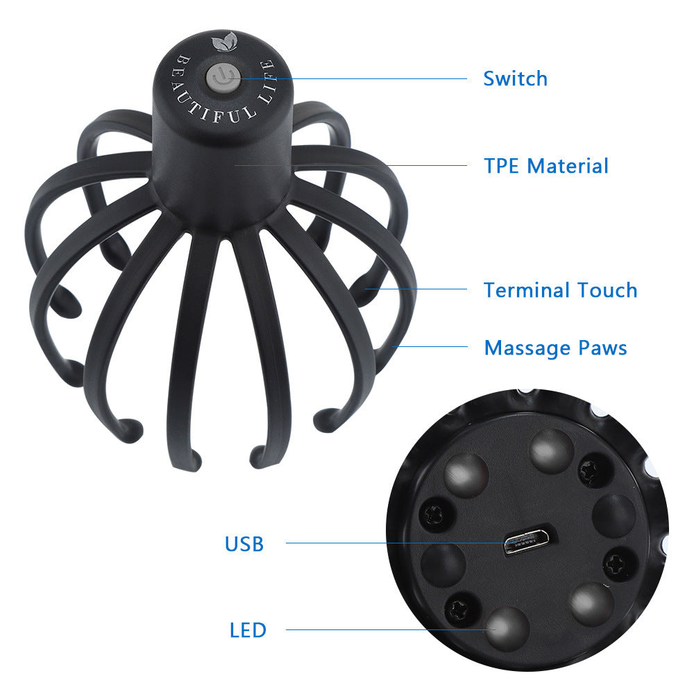 CoreEase™ Electric Scalp Massager USB Charging